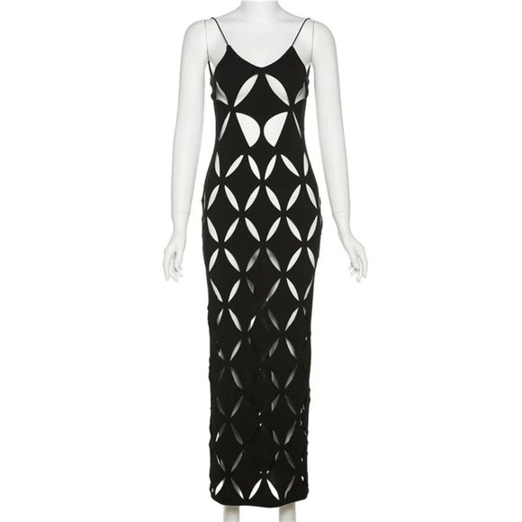 Black Heat Statement Maxi - Picture 2 of 4